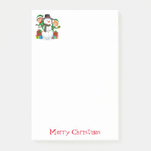 Holiday Post-It-Notes-Snowman Post-it Notes