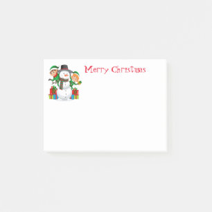 Holiday Post-It-Notes-Snowman Post-it Notes
