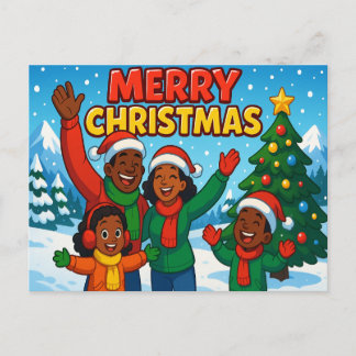 HOLIDAY Postcard