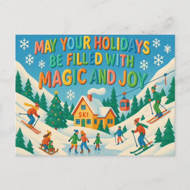 HOLIDAY Postcard (Front)