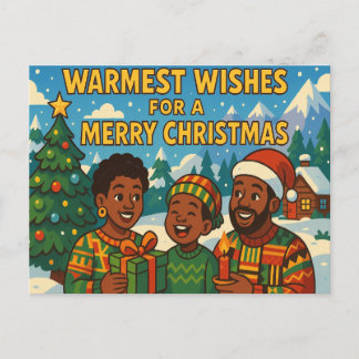 HOLIDAY Postcard