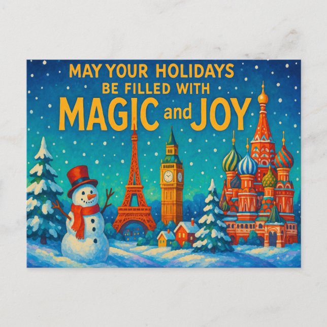 HOLIDAY Postcard (Front)