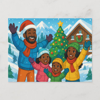 HOLIDAY Postcard