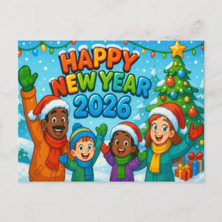 HOLIDAY Postcard