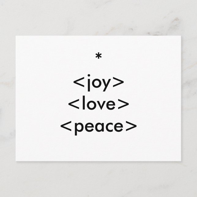 Holiday Postcard (Front)