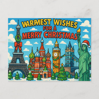 HOLIDAY Postcard