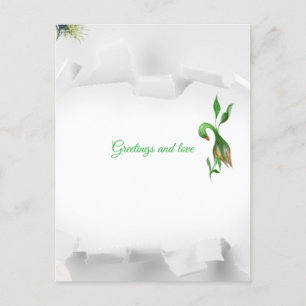 Holiday postcard