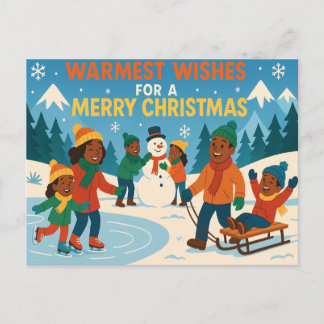 HOLIDAY Postcard