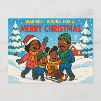 HOLIDAY Postcard