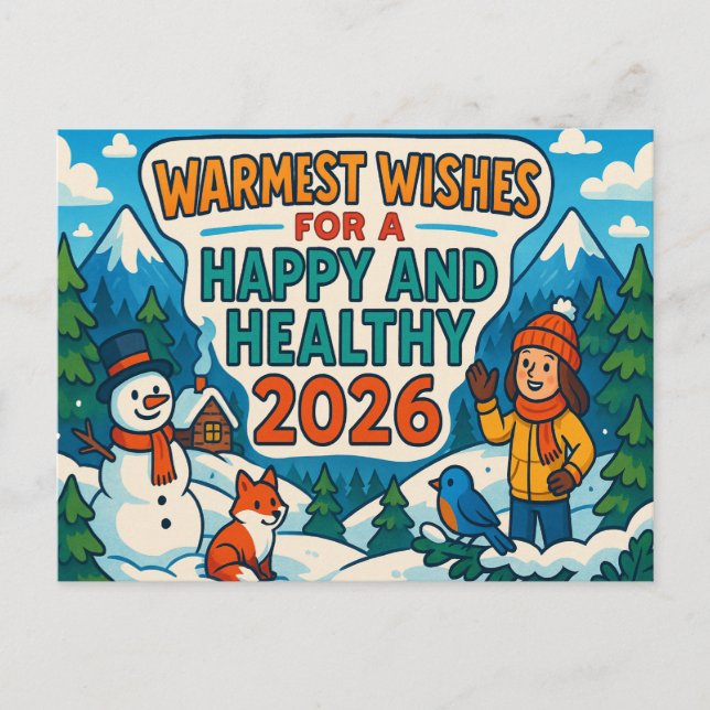 HOLIDAY Postcard (Front)