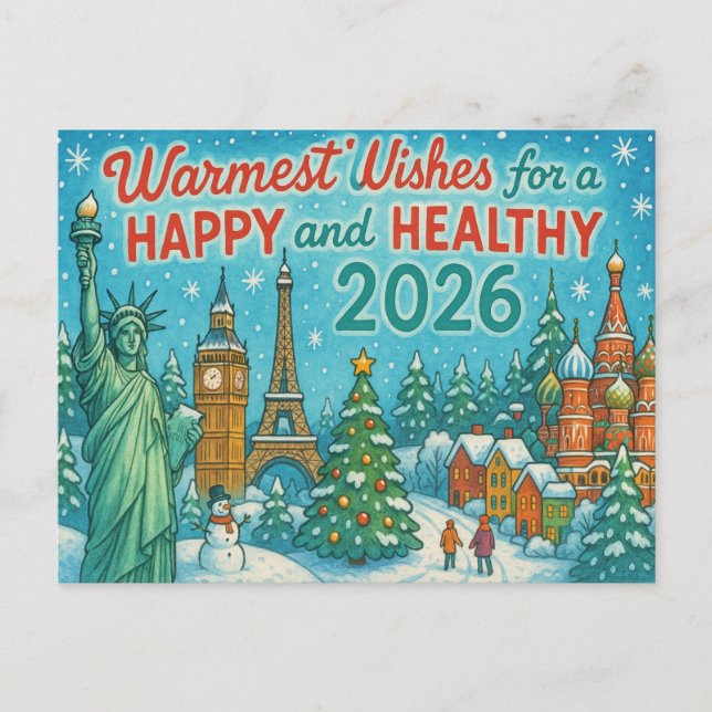HOLIDAY Postcard (Front)