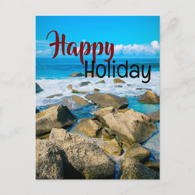 Holiday Postcard - Text & Photo Personalised (Front)