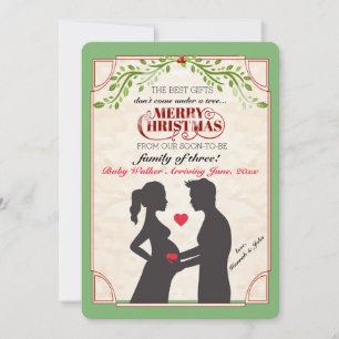 Holiday Pregnancy Announcement