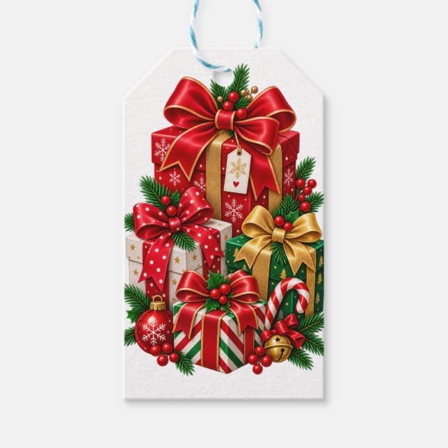 Holiday Presents Gift Tag (Front)