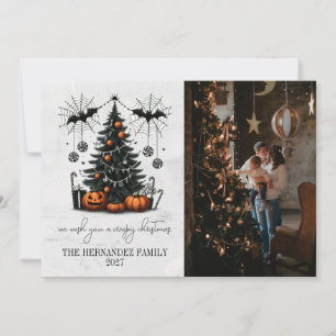 Holiday Pumpkin Tree Card