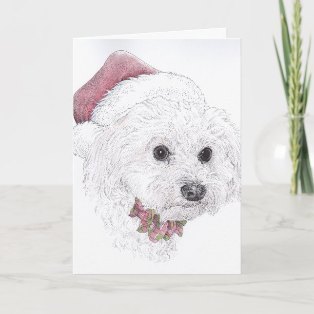 Holiday Puppy Card (Front)