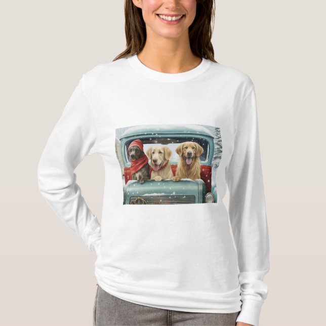 Holiday Pups T-Shirt (Front)