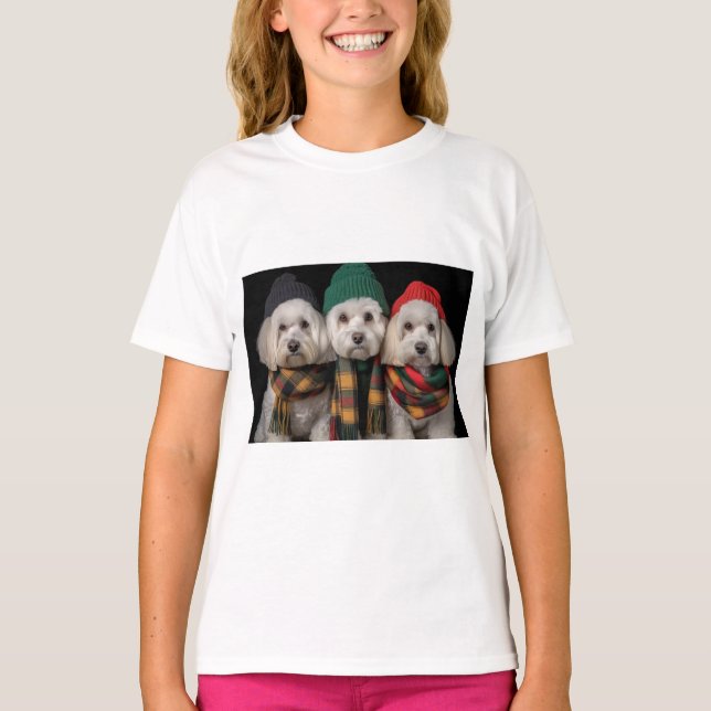 Holiday Pups T-Shirt (Front)