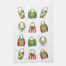 Holiday Purse Kitchen Towel