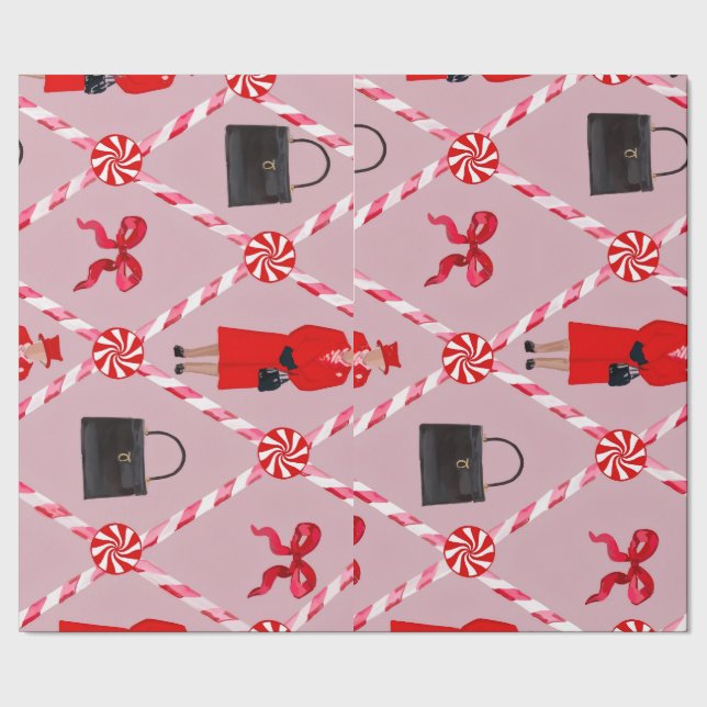 Holiday Queen  Wrapping Paper (Seam)