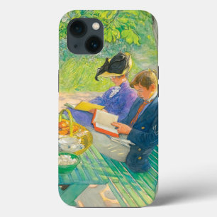 Holiday Reading by Carl Larsson  iPhone 13 Case