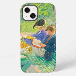 Holiday Reading by Carl Larsson iPhone 13 Case