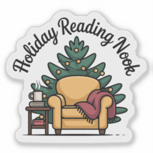 Holiday Reading Nook Cozy Christmas