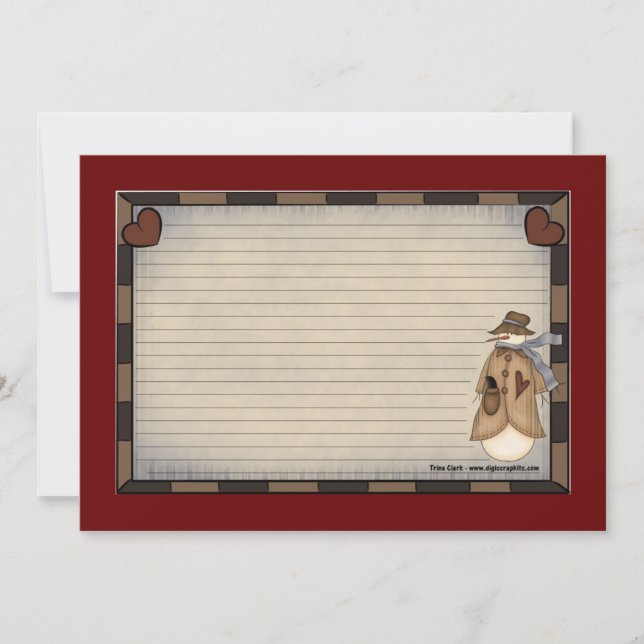 Holiday Recipe Cards (Front)