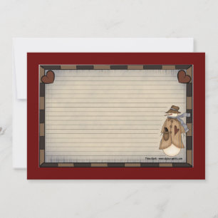 Holiday Recipe Cards