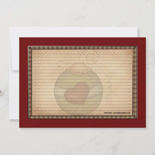 Holiday Recipe Cards (Front)