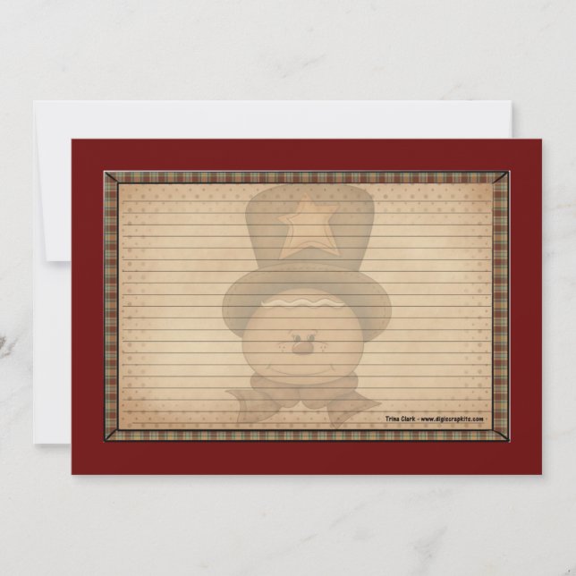 Holiday Recipe Cards (Front)