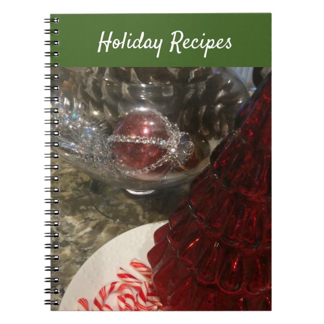 Holiday Recipes Notebook (Front)