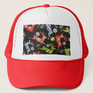 Holiday Reindeer Trucker Hat