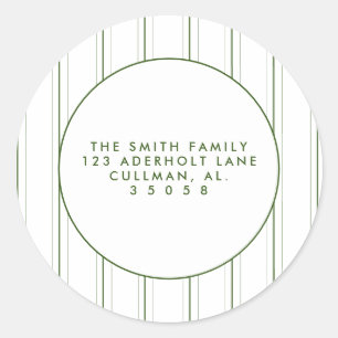 Holiday Return Address Labels 
