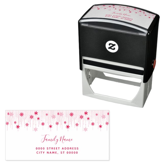 Holiday Return Address Self-inking Stamp (In Situ)