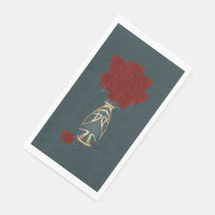 Holiday Rose Napkin