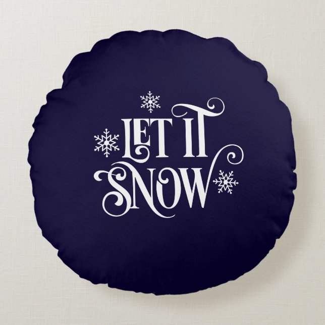 Holiday Round Cushion (Front)