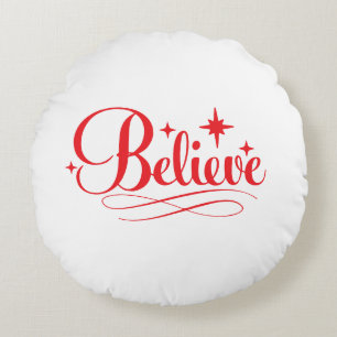 Holiday Round Cushion