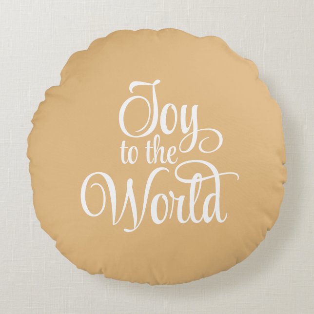 Holiday Round Cushion (Front)