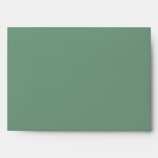 Holiday Sage Green Envelopes (Front)