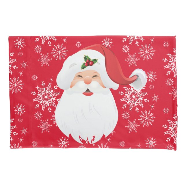 Holiday Santa Pillowcase (Front)