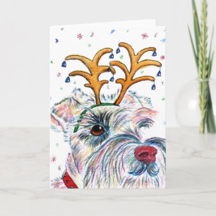 Holiday Schnauzer Greeting Cards