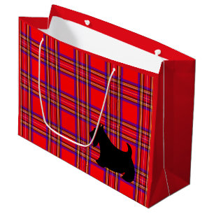 Holiday Scottish Terrier Gift Bag