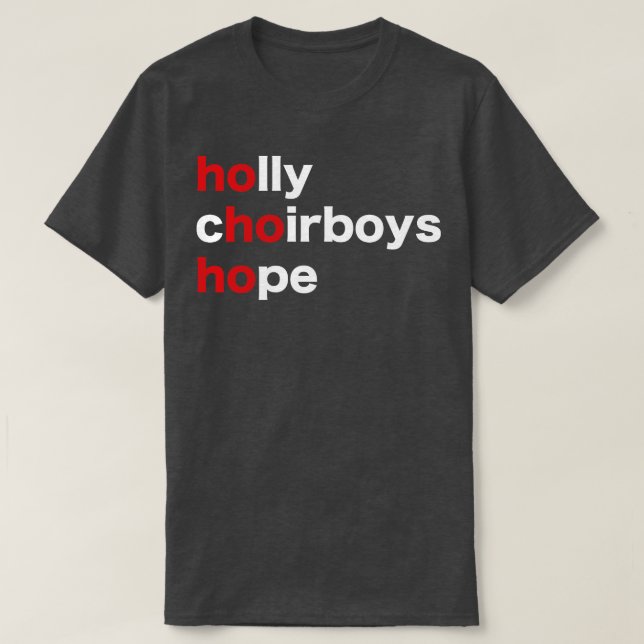 Holiday Scrabble Words design no 2 darker shirts (Design Front)