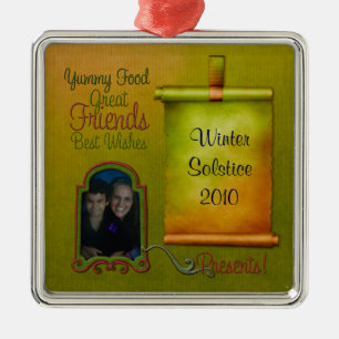 Holiday Scrapbook Ornament