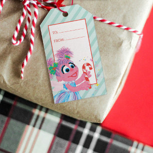 Holiday Scribble Abby Cadabby Gift Tags