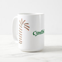 Holiday Season Artistic Candy Cane