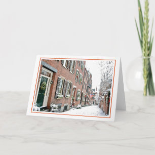 Holiday Season: Beacon Hill, Boston MA Card