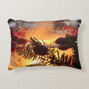 Holiday Season Decorator Decorative Cushion