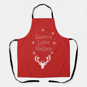 Holiday Season, Merry Christmas, Santa Helper Apron